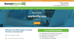 Desktop Screenshot of marketify.com