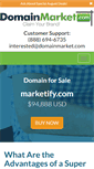 Mobile Screenshot of marketify.com
