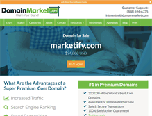 Tablet Screenshot of marketify.com